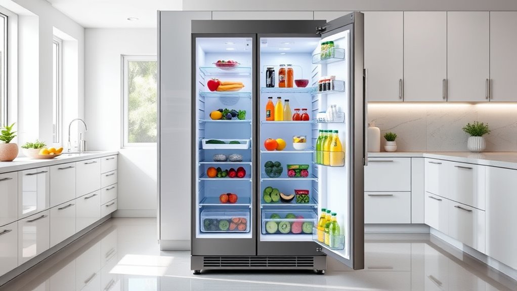 reliable spacious organized refrigeration