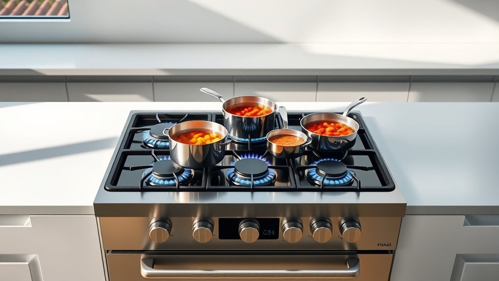 safe efficient cooking design