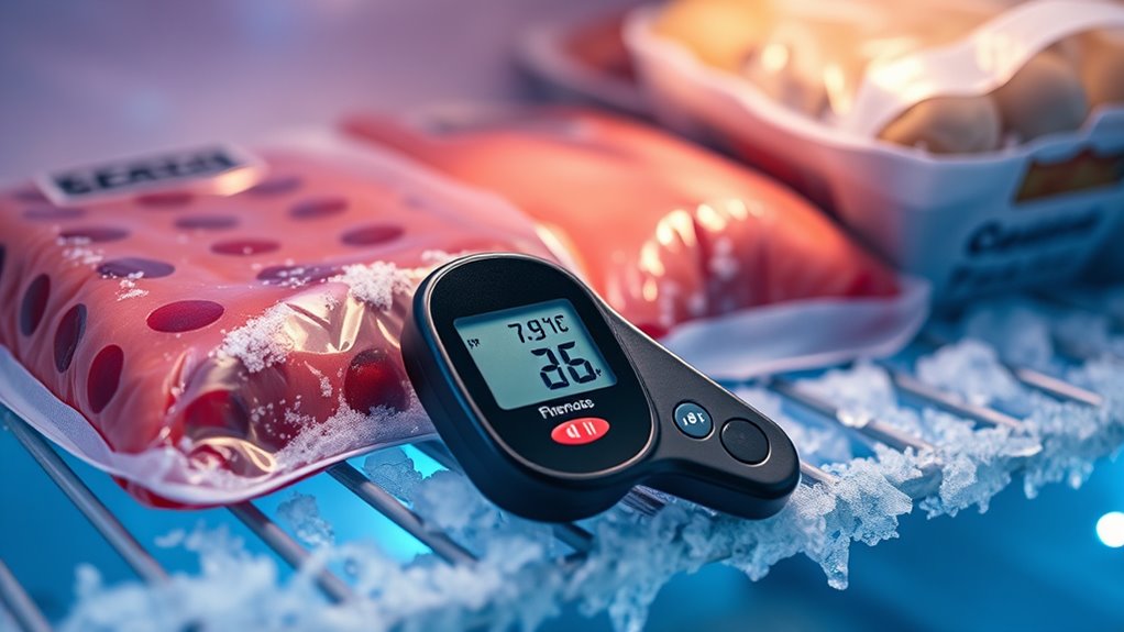 set freezer to 0 f