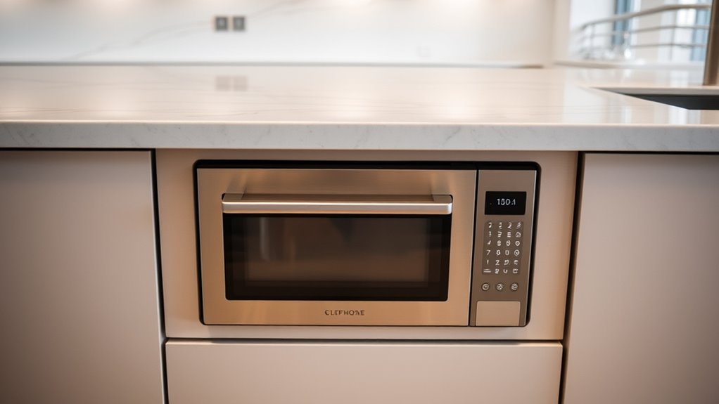 sleek accessible versatile microwave