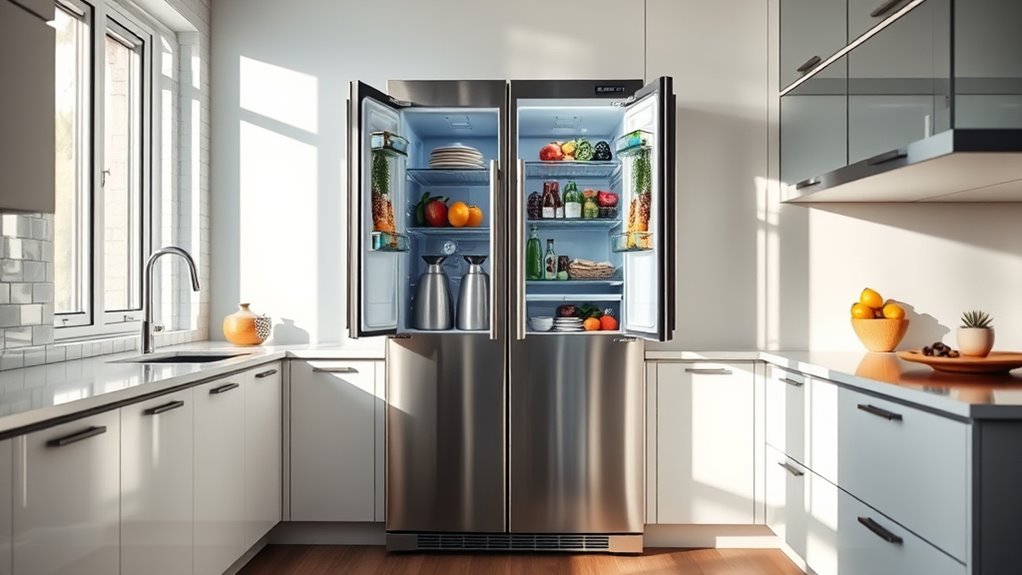 spacious organized convenient refrigerator