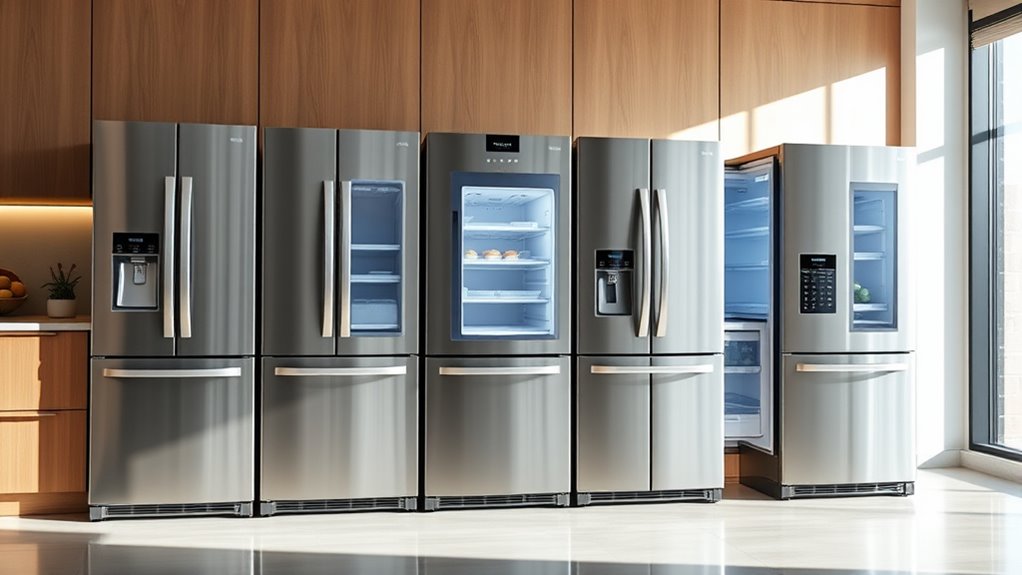 top double door fridge options