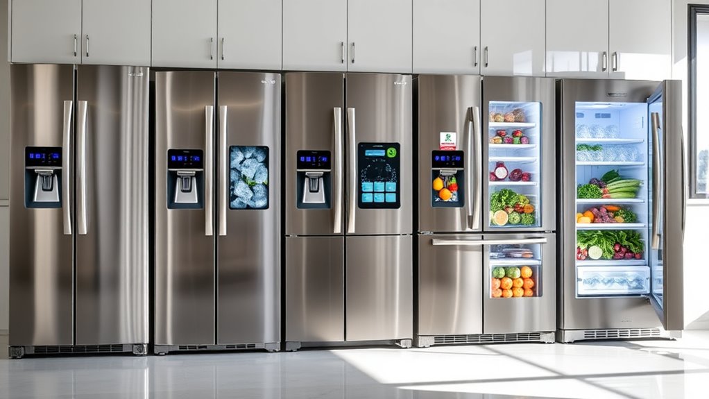 top nugget ice fridges