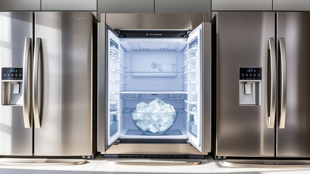 top nugget ice refrigerator